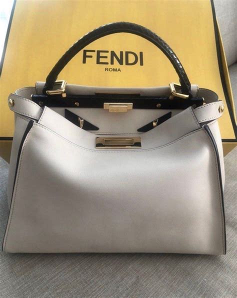 fendi peekaboo large replica|fendi peekaboo snakeskin.